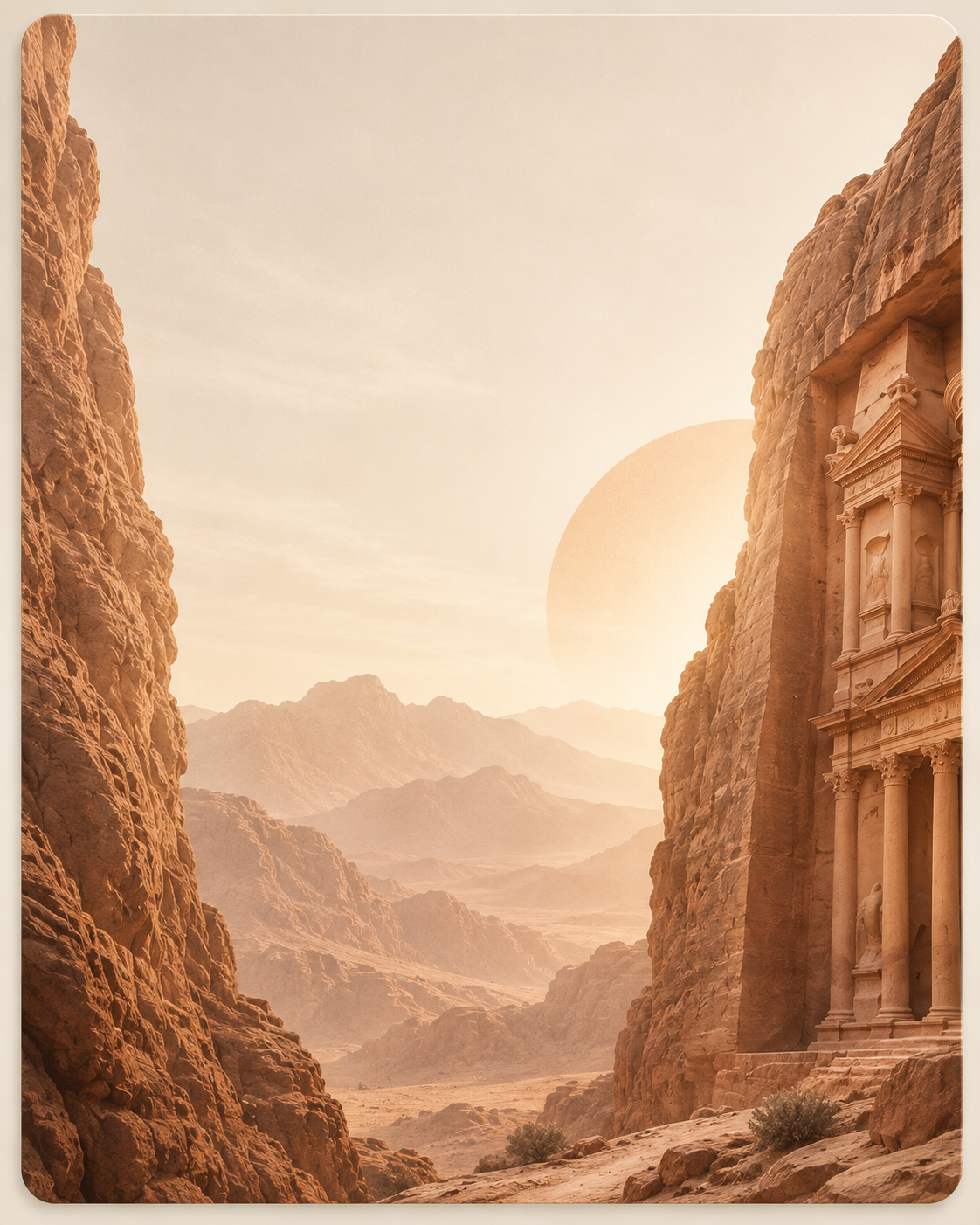 Luxotel Petra Panorama mountain view